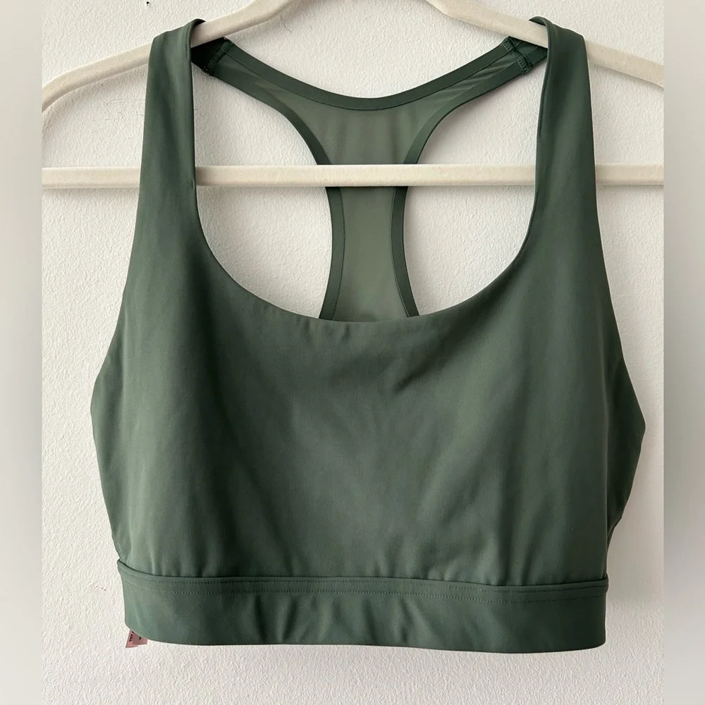 Victoria's Secret Sport Sage Green Sports Bra & Leggings Set Small Medium - Picture 4 of 15